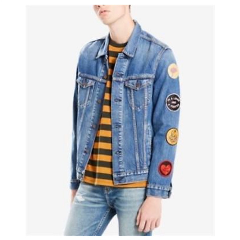 Levis || Limited Patched Trucker Jacket